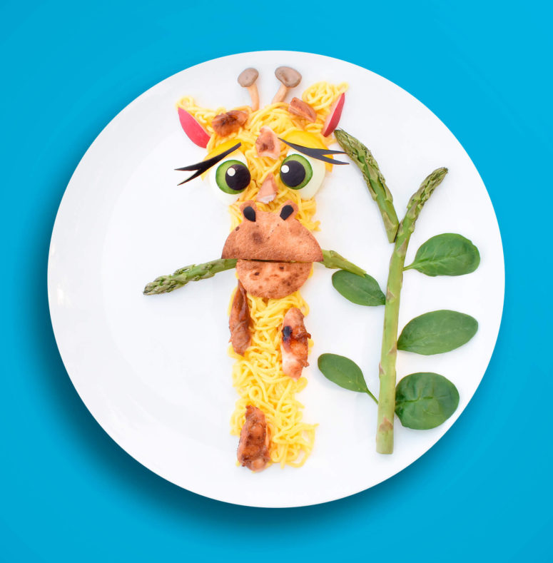 Как оформить детское блюдо